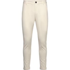 Lindbergh Superflex Knitted Cropped Pant XXL Cream XXL Lindbergh Superflex Knitted Cropped Pant XXL Cream XXL