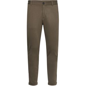 Lindbergh Superflex Knitted Cropped Pant XXL Brown XXL Lindbergh Superflex Knitted Cropped Pant XXL Brown XXL