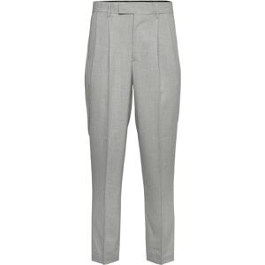 Lindbergh Relaxed Straight Leg Formal Pants XXL Grey XXL Lindbergh Relaxed Straight Leg Formal Pants XXL Grey XXL