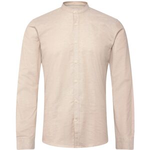 Lindbergh Yarn Dyed Oxford Superflex Shirt L/S XL Beige XL Lindbergh Yarn Dyed Oxford Superflex Shirt L/S XL Beige XL