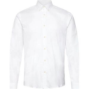 Lindbergh Yarn Dyed Oxford Superflex Shirt XL White XL Lindbergh Yarn Dyed Oxford Superflex Shirt XL White XL