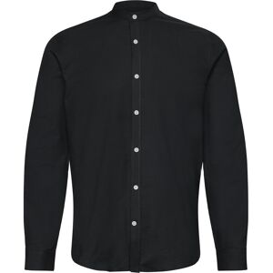 Lindbergh Yarn Dyed Oxford Superflex Shirt M Black M Lindbergh Yarn Dyed Oxford Superflex Shirt M Black M