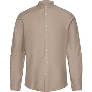 Lindbergh Yarn Dyed Oxford Superflex Shirt M Beige M Lindbergh Yarn Dyed Oxford Superflex Shirt M Beige M