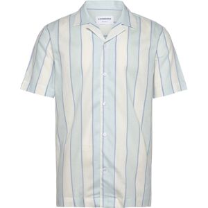 Lindbergh Striped Linen/Cotton Shirt S/Sstriped Linen/Cotton Shirt S/S XL Blue XL Lindbergh Striped Linen/Cotton Shirt S/Sstriped Linen/Cotton Shirt S/S XL Blue XL