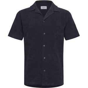 Lindbergh Ss Shirt Terry M Navy M Lindbergh Ss Shirt Terry M Navy M