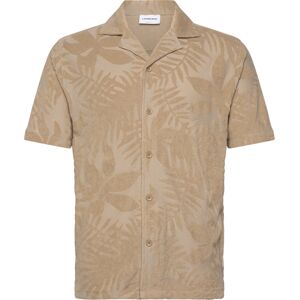 Lindbergh Frotté Shirt Y/D S/S M Beige M Lindbergh Frotté Shirt Y/D S/S M Beige M