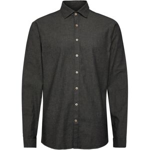 Lindbergh Soft Indigo Stretch Shirt L/S S Grey S Lindbergh Soft Indigo Stretch Shirt L/S S Grey S