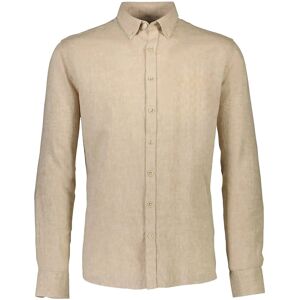Lindbergh Cotton/Linen Shirt L/S XXXL Beige XXXL Lindbergh Cotton/Linen Shirt L/S XXXL Beige XXXL