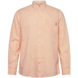 Lindbergh Cotton/Linen Shirt L/S M Orange M Lindbergh Cotton/Linen Shirt L/S M Orange M