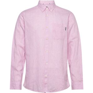 Lindbergh Cotton/Linen Shirt L/S XXL Pink XXL Lindbergh Cotton/Linen Shirt L/S XXL Pink XXL