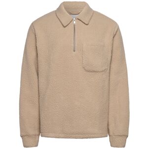 Lindbergh Half Zip Fleece M Beige M Lindbergh Half Zip Fleece M Beige M