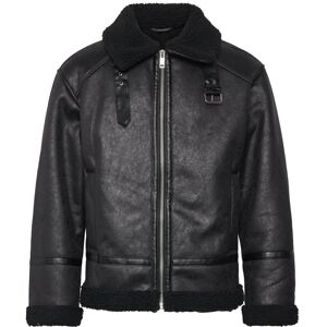 Lindbergh Faux Shearling Jacket S Black S Lindbergh Faux Shearling Jacket S Black S