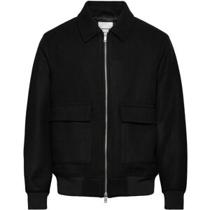 Lindbergh Wool Look Zip-Through Jacketwool Look Zip-Through Jacket XXL Black XXL Lindbergh Wool Look Zip-Through Jacketwool Look Zip-Through Jacket XXL Black XXL