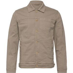 Lindbergh Cropped Length Overshirt XXL Beige XXL Lindbergh Cropped Length Overshirt XXL Beige XXL