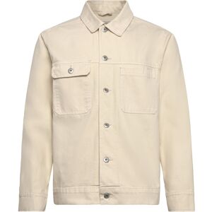 Lindbergh Colored Denim Overshirt L Cream L Lindbergh Colored Denim Overshirt L Cream L