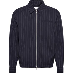 Lindbergh Superflex Pinstriped Overshirt S Navy S Lindbergh Superflex Pinstriped Overshirt S Navy S