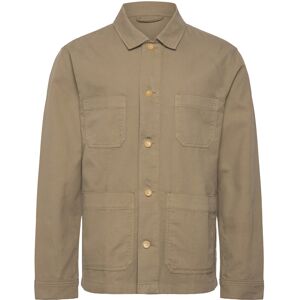 Lindbergh Embroidered Overshirt XL Khaki XL Lindbergh Embroidered Overshirt XL Khaki XL