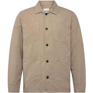 Lindbergh Canvas Overshirt M Beige M Lindbergh Canvas Overshirt M Beige M