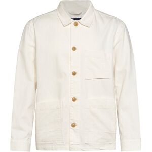 Lindbergh Linen Blend Overshirt XL White XL Lindbergh Linen Blend Overshirt XL White XL