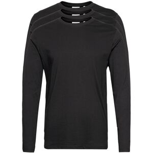 Lindbergh 3Pk Basic Tee L/S L Black L Lindbergh 3Pk Basic Tee L/S L Black L