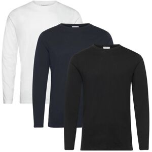 Lindbergh 3Pk Basic Tee L/S S Patterned S Lindbergh 3Pk Basic Tee L/S S Patterned S