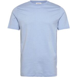 Lindbergh Striped O-Neck Tee S/S XXXL Blue XXXL Lindbergh Striped O-Neck Tee S/S XXXL Blue XXXL