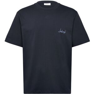 Lindbergh Oversized O-Neck Signature Tee S/S XXL Navy XXL Lindbergh Oversized O-Neck Signature Tee S/S XXL Navy XXL