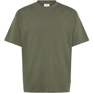 Lindbergh Oversized Tee S/S L Khaki L Lindbergh Oversized Tee S/S L Khaki L