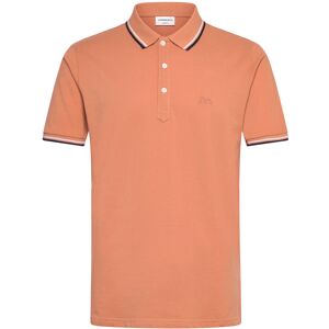 Lindbergh Polo Pique W. Contrast Piping M Coral M Lindbergh Polo Pique W. Contrast Piping M Coral M