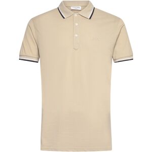 Lindbergh Polo Pique W. Contrast Piping M Cream M Lindbergh Polo Pique W. Contrast Piping M Cream M
