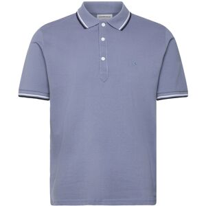 Lindbergh Polo Pique W. Contrast Piping M Grey M Lindbergh Polo Pique W. Contrast Piping M Grey M