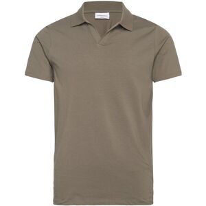 Lindbergh Stretch Polo Shirt S/S S Khaki S Lindbergh Stretch Polo Shirt S/S S Khaki S