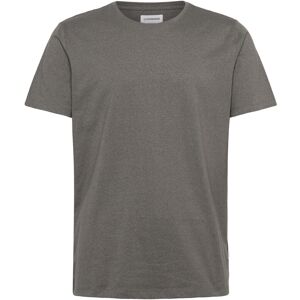 Lindbergh Mouliné O-Neck Tee S/S S Grey S Lindbergh Mouliné O-Neck Tee S/S S Grey S