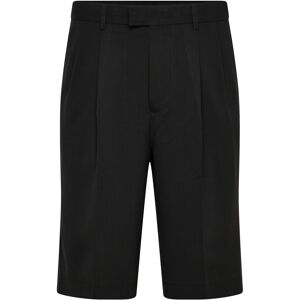 Lindbergh Superflex Pleasted Formal Shorts M Black M Lindbergh Superflex Pleasted Formal Shorts M Black M