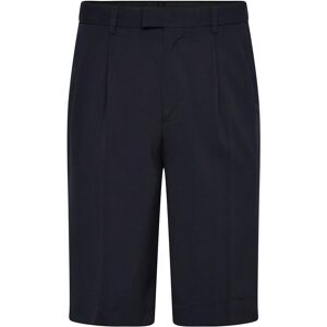 Lindbergh Superflex Pleasted Formal Shorts M Navy M Lindbergh Superflex Pleasted Formal Shorts M Navy M