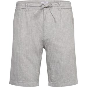 Lindbergh Linen Blend Herringbone Short L Grey L Lindbergh Linen Blend Herringbone Short L Grey L