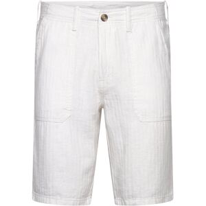 Lindbergh Linen Blend Herringbone Shortslinen Blend Herringbone Shorts M White M Lindbergh Linen Blend Herringbone Shortslinen Blend Herringbone Shorts M White M