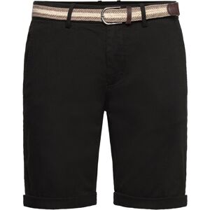 Lindbergh Suplerflex Chino Short W?. Belt S Black S Lindbergh Suplerflex Chino Short W?. Belt S Black S