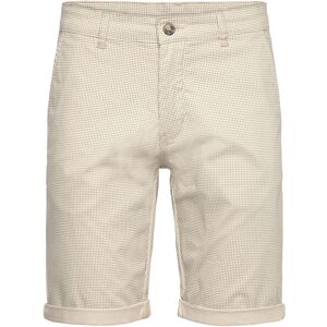 Lindbergh Aop Superflex Chino Shorts M Cream M Lindbergh Aop Superflex Chino Shorts M Cream M