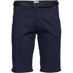 Lindbergh Classic Chino Shorts W?. Belt XXXL Blue XXXL Lindbergh Classic Chino Shorts W?. Belt XXXL Blue XXXL
