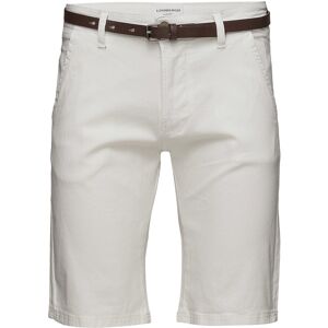 Lindbergh Classic Chino Shorts W?. Belt L White L Lindbergh Classic Chino Shorts W?. Belt L White L