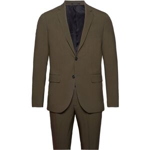 Lindbergh Plain Mens Suit - Normal Length 48 Green 48 Lindbergh Plain Mens Suit - Normal Length 48 Green 48