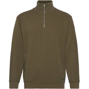 Lindbergh Half Zip Sweat S Khaki S Lindbergh Half Zip Sweat S Khaki S
