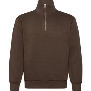 Lindbergh Half Zip Sweat M Brown M Lindbergh Half Zip Sweat M Brown M