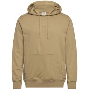 Lindbergh Logo Chest Print Hoodie Sweat M Beige M Lindbergh Logo Chest Print Hoodie Sweat M Beige M