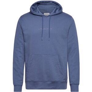 Lindbergh Logo Chest Print Hoodie Sweat M Blue M Lindbergh Logo Chest Print Hoodie Sweat M Blue M