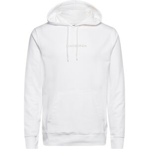 Lindbergh Logo Chest Print Hoodie Sweat M White M Lindbergh Logo Chest Print Hoodie Sweat M White M