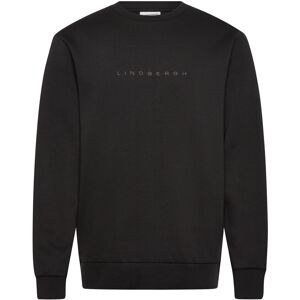 Lindbergh O-Neck Brand Carrier Sweatshirt M Black M Lindbergh O-Neck Brand Carrier Sweatshirt M Black M