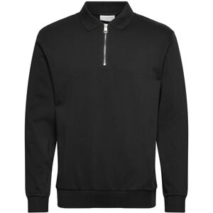 Lindbergh Half Zip Polo Sweat M Black M Lindbergh Half Zip Polo Sweat M Black M