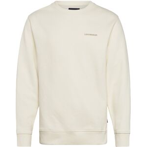 Lindbergh Logo Sweat M Cream M Lindbergh Logo Sweat M Cream M